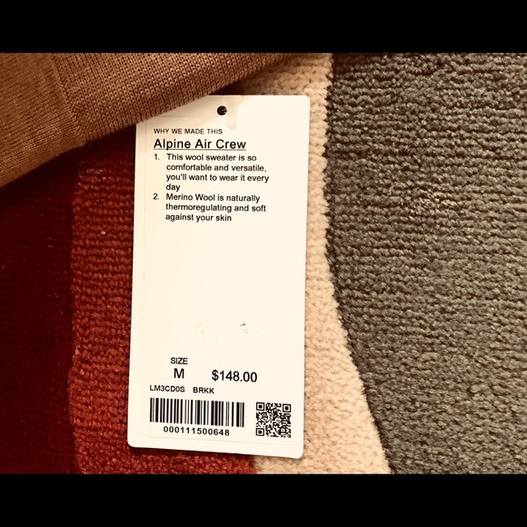 Lululemon Alpine Air Sweater NWT!! - Picture 6 of 8
